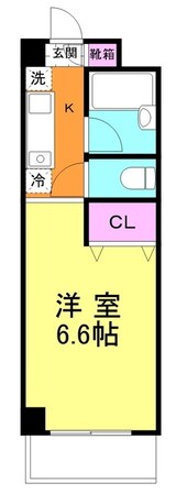 クラシコ鷺沼の物件間取画像